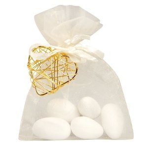 Gastgeschenk Juno, creme-gold