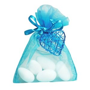 Gastgeschenk Juno, türkis-türkis