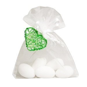 Gastgeschenk Juno, weiß-grün