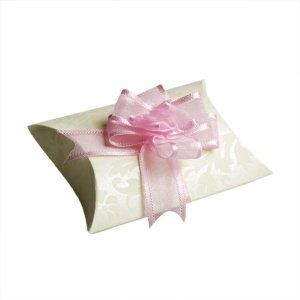 Gastgeschenk Naxos, weiß-rosa