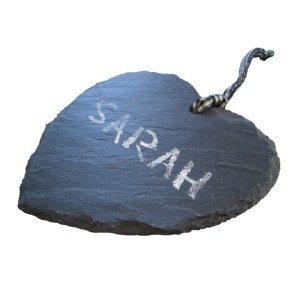 Gastgeschenk Schieferherz, mittel