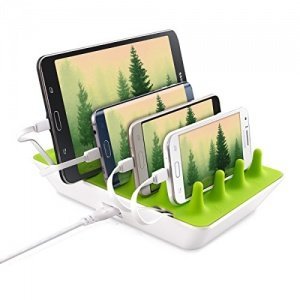 GELID SOLUTIONS Zentree - Multi USB Ladestation - 4 Port USB Ladegerät für Smartphone, Tablet, E-B