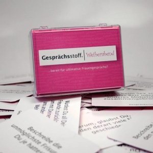 * GESPRÄCHSSTOFF provokantes Fragespiel 