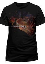 Gears Of War Flag and Justice T-Shirt sc