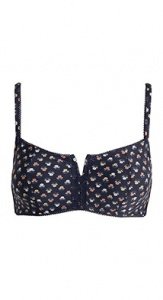 Geblümter Bustier-BH