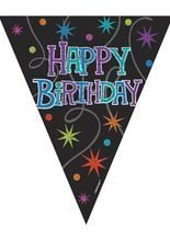 Geburtstag Disco Girlande