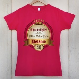 Geburtstags-T-Shirt für alte Schachteln
