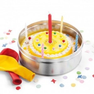 Geburtstagsdose XXXL Tortenkerze