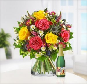 Geburtstagsgrüße mit Geburtstags-Sekt