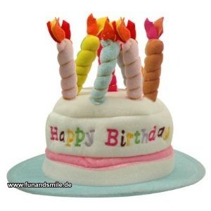 Geburtstagshut - Happy Birthday Hut