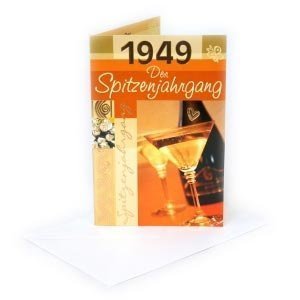 Geburtstagskarte *1949 Der Spitzenjahrga