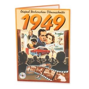 Geburtstagskarte 1949-original Wochensch