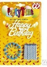 Geburtstagskerzen blau