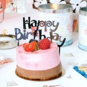 Geburtstagskuchen-Deko Happy Birthday