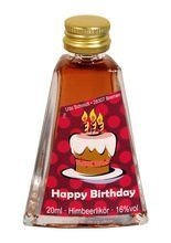 Geburtstagsschnaps Himbeerlikör 20ml