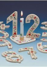 Geburtstagszahl aus Holz „9“