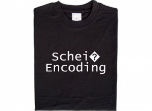 Geek T-Shirt Schei Encoding