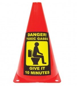 Gefahrenkegel Giftige Gase
