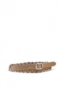 Geflochtener Ledergürtel