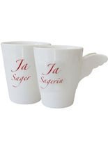 Geflügelte Tassen Ja-Sager/in