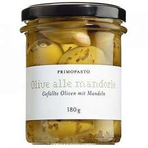 Gefüllte Oliven mit Mandeln Primopasto O