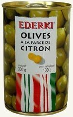 Gefüllte Oliven mit Zitronenfarce, 300ml