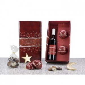 Gefüllte Weihnachtskugeln