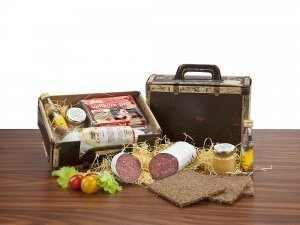 Gefüllter Reisekoffer