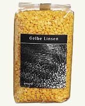 Gelbe Linsen, geschält, 400g