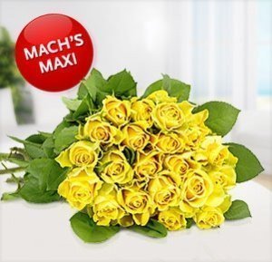 Gelbe Rosen