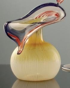 Gelbe Vase - Unikat