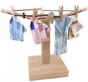 Geld auf der Leine
