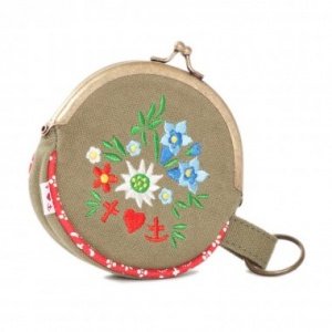 Geldbeutel Almöhis Allerlei loden green