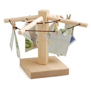 Geldgeschenk Wäschespinne