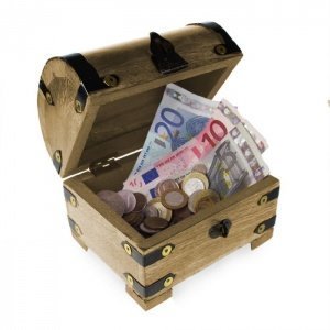 Geldgeschenke Schatzkiste