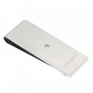 Geldklammer mit Gravur - 8762