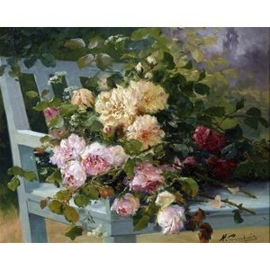 Gemälde-Replik "Romantic Roses"