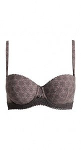 Gemusterter Bandeau-BH