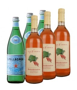 Genießer Set Rhabarberschorle (4500ml Se