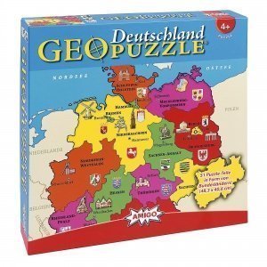 Geo-Puzzle "Deutschland"