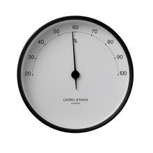 Georg Jensen - Hygrometer, Stahl /schwar
