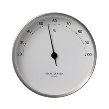 Georg Jensen - Hygrometer, Stahl / weiß,