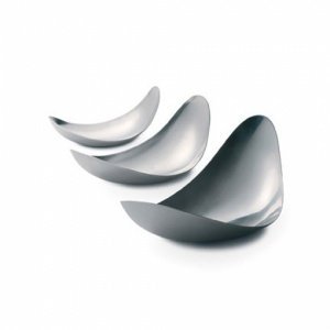 Georg Jensen SET Schalen LEAF - 3er Set