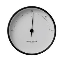 Georg Jensen - Thermometer, Stahl / schw