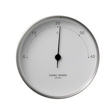 Georg Jensen - Thermometer, Stahl / weiß