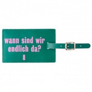 Gepäckanhänger Endlich Da