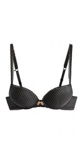 Gepunkteter Bügel-BH