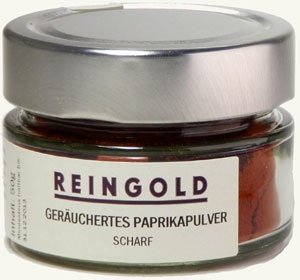 Geräuchertes Paprikapulver scharf aus La