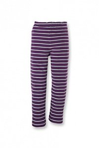 Geringelte Baumwoll/Lycra® Leggings