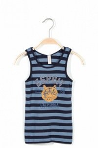 Geringeltes Baumwoll-Top